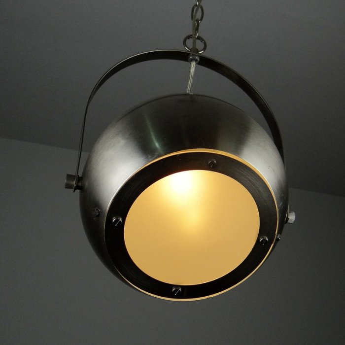Подвесной светильник Loft Industrial restaurant lamp Серебряный Подвесной светильник Loft Industrial restaurant lamp Серебряный в Челябинске | Loft Concept