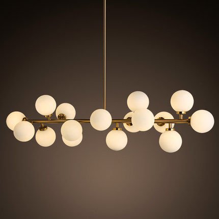 Светильник Bubble Stik Cold Chandelier Глянцевое золото Латунь Светильник Bubble Stik Cold Chandelier Глянцевое золото Латунь в Челябинске | Loft Concept