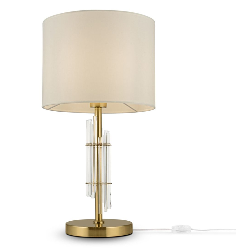 Настольная лампа Aldrich light Table Lamp Латунь Белый Настольная лампа Aldrich light Table Lamp Латунь Белый в Челябинске | Loft Concept