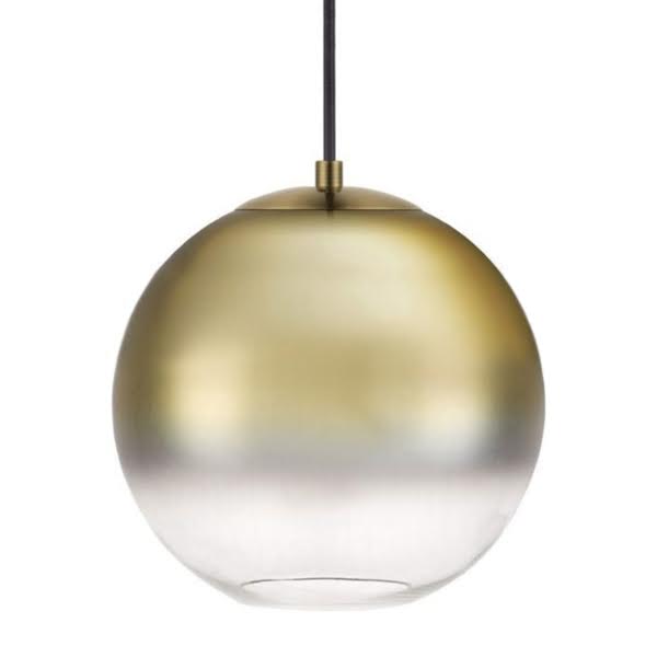 Подвесной светильник Ball Sunrise Pendant lamp матовое золото Подвесной светильник Ball Sunrise Pendant lamp матовое золото в Челябинске | Loft Concept