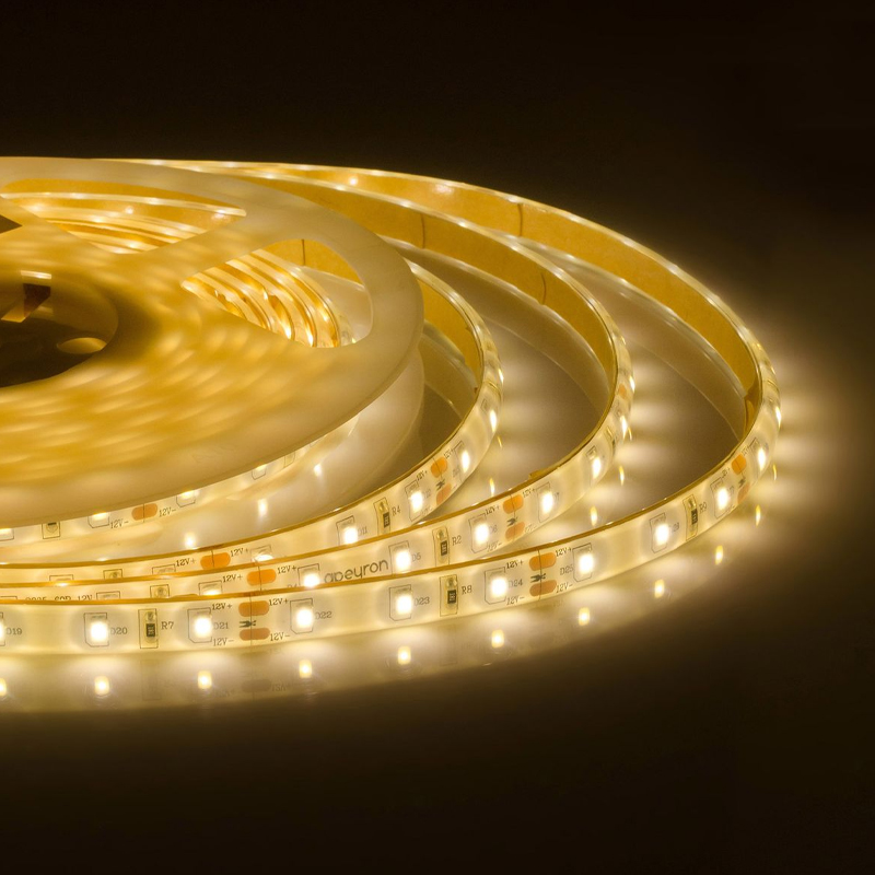 Светодиодная влагозащищенная лента 6W/m 60LED/m 2835SMD теплый белый 5M Белый Светодиодная влагозащищенная лента 6W/m 60LED/m 2835SMD теплый белый 5M Белый в Челябинске | Loft Concept