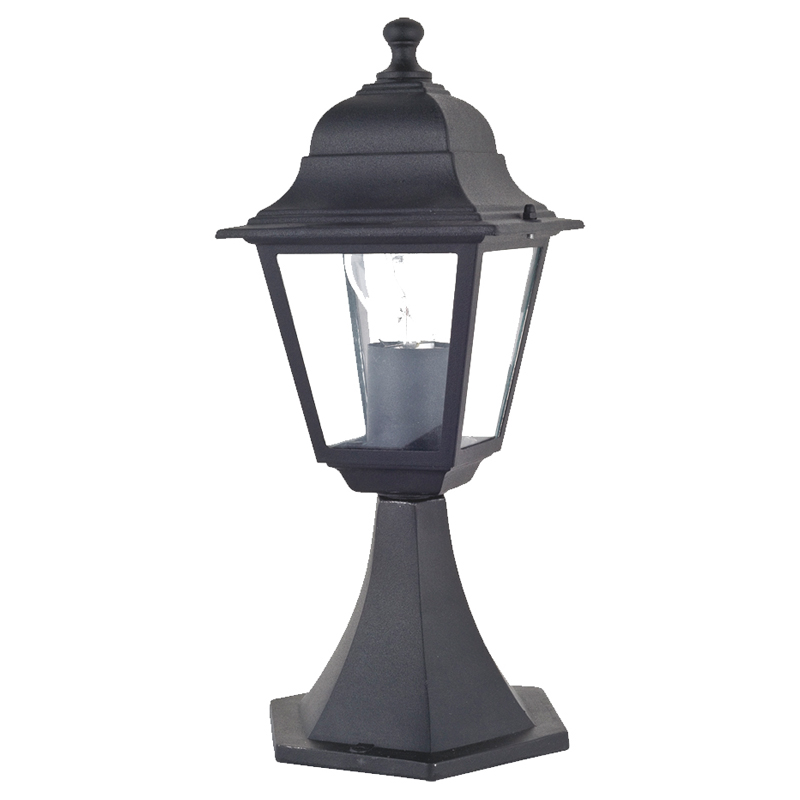 Уличный светильник Lebran lamp Черный Прозрачное Стекло Уличный светильник Lebran lamp Черный Прозрачное Стекло в Челябинске | Loft Concept