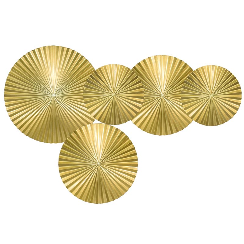 Арт-объект Apollo Gold Wall Plaque Disc 5 Золотой Арт-объект Apollo Gold Wall Plaque Disc 5 Золотой в Челябинске | Loft Concept