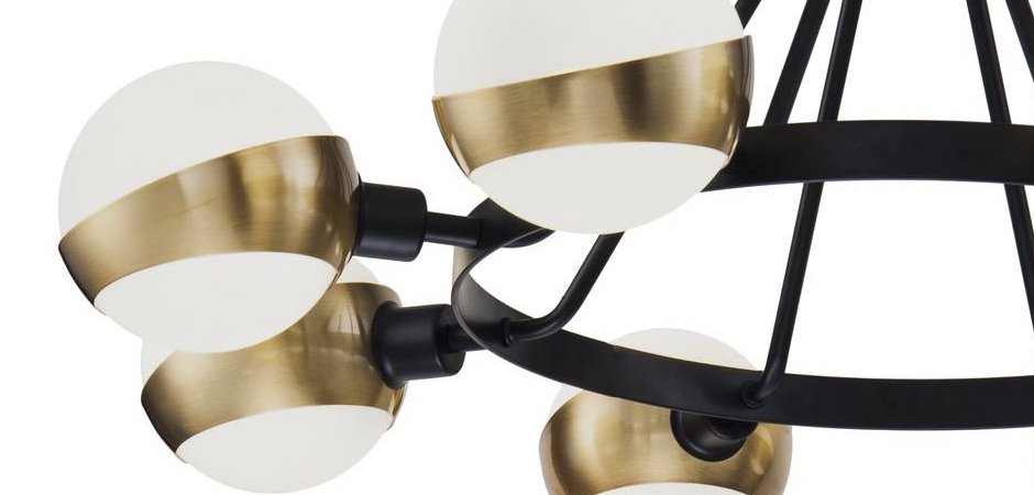 Люстра Hold Ball Brass Chandelier 8 Люстра Hold Ball Brass Chandelier 8 - Loft-Concept в Челябинске