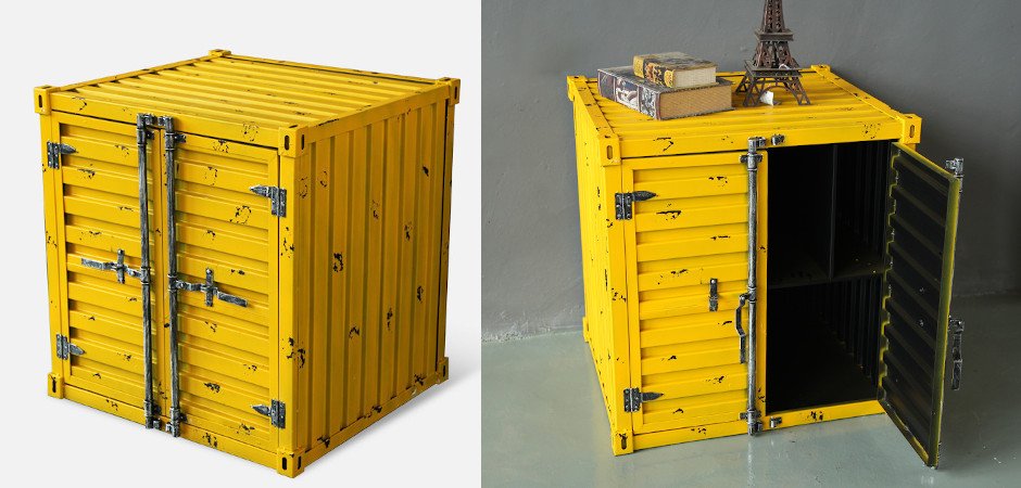 Комод Sea Container с двумя дверками Комод Sea Container с двумя дверками - Loft-Concept в Челябинске