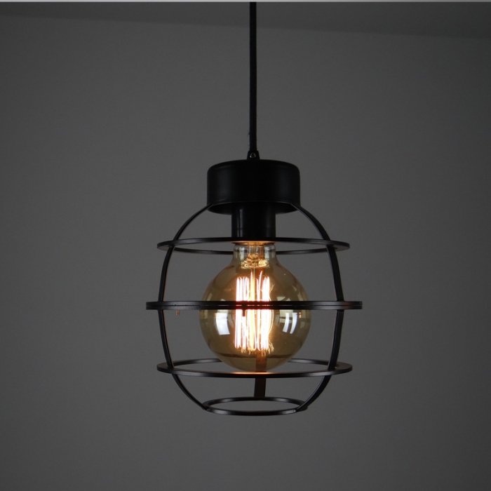 Подвесной светильник Loft Industrial Buble Черный Подвесной светильник Loft Industrial Buble Черный в Челябинске | Loft Concept