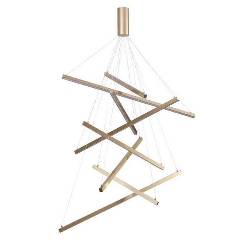 Люстра Massemin Chandelier gold 95 Золотой Люстра Massemin Chandelier gold 95 Золотой в Челябинске | Loft Concept