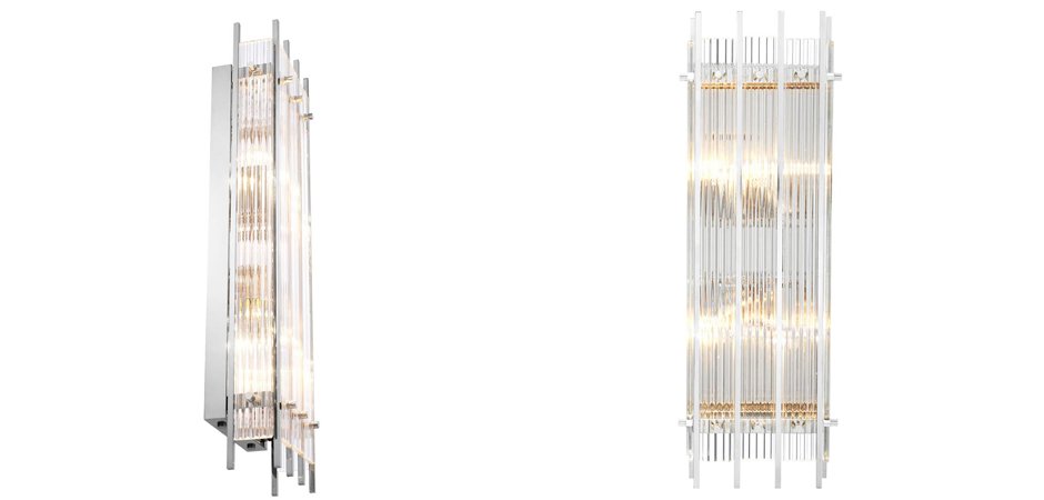 Бра Wall Lamp Sparks L Nickel Бра Wall Lamp Sparks L Nickel - Loft-Concept в Челябинске