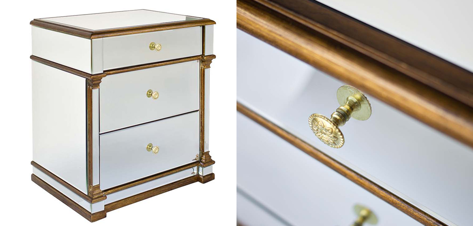 Тумба Mirror Classic Nightstand Тумба Mirror Classic Nightstand - Loft-Concept в Челябинске