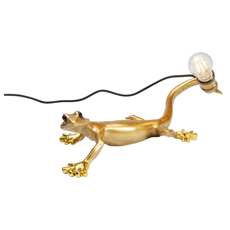 Настольная лампа Lizard Table Lamp Золотой Настольная лампа Lizard Table Lamp Золотой в Челябинске | Loft Concept