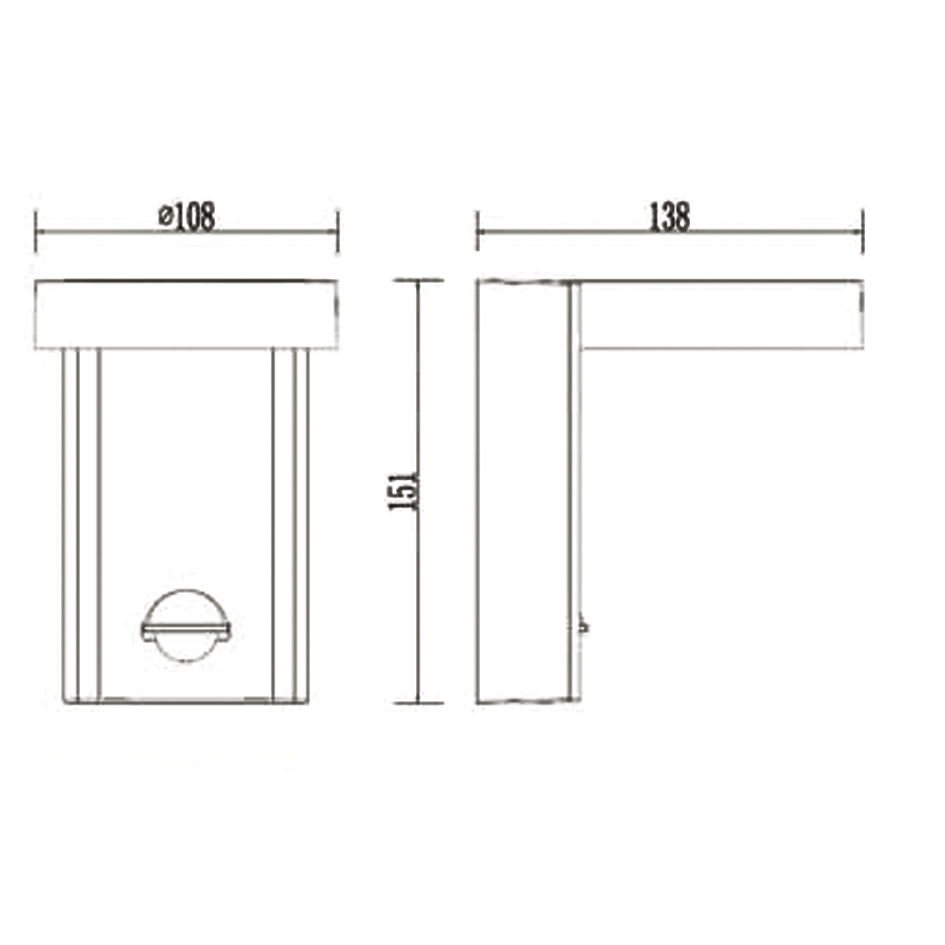 Уличный светильник Lidi sconce Уличный светильник Lidi sconce в Челябинске