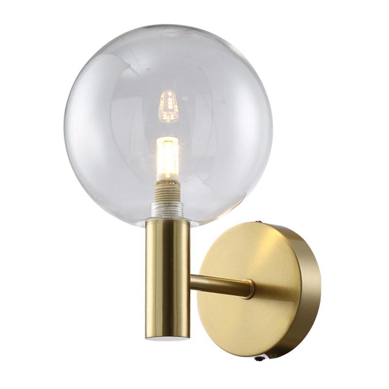 Бра Holevier Sconce Золотой Бра Holevier Sconce Золотой в Челябинске | Loft Concept
