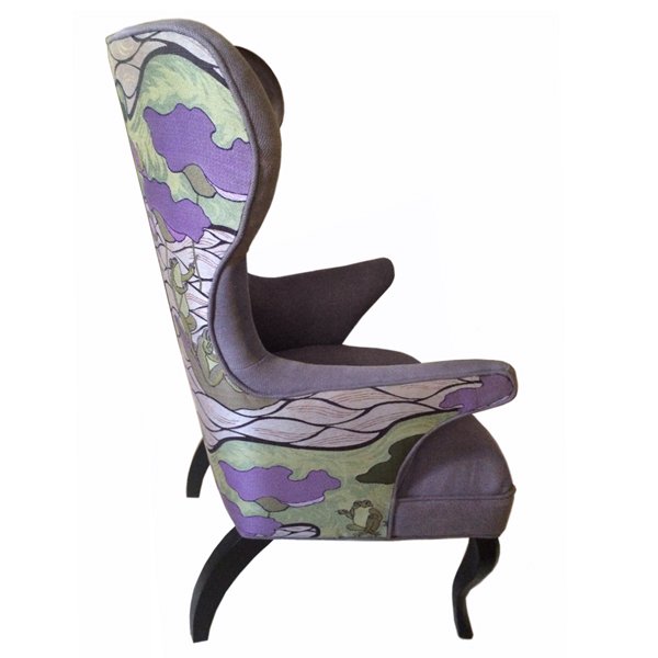 Кресло Ranocchio Violet Dusk ( фиолетовый сумрак ) Кресло Ranocchio Violet Dusk ( фиолетовый сумрак ) в Челябинске | Loft Concept