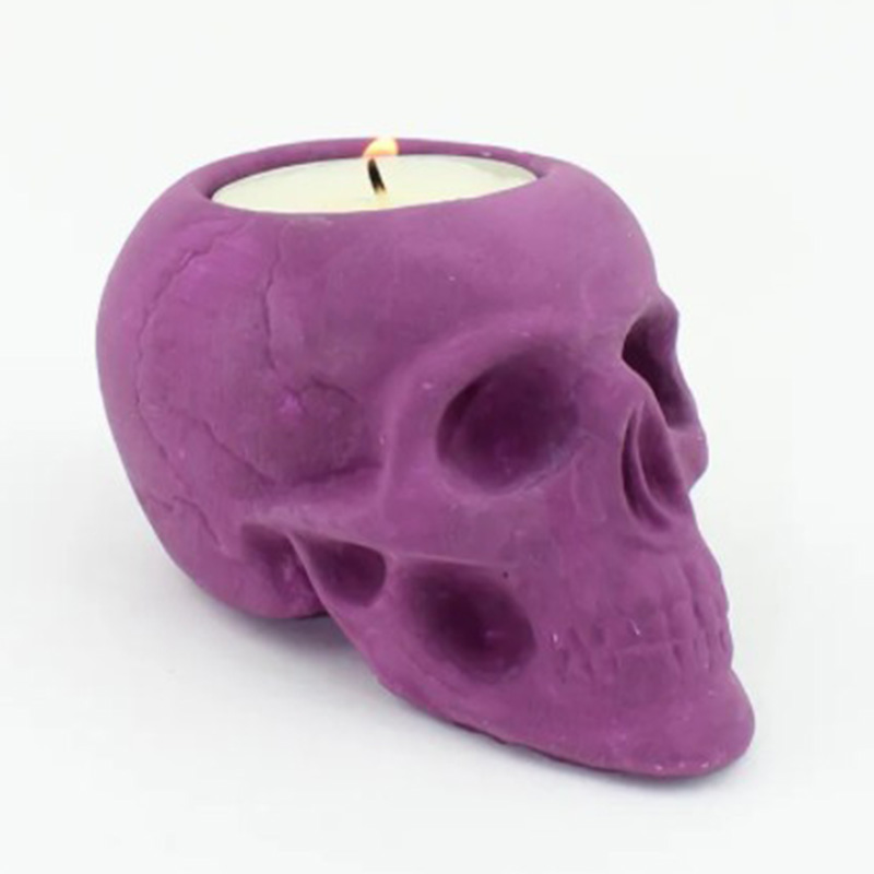 Подсвечник Purple Skull Пурпурный Подсвечник Purple Skull Пурпурный в Челябинске | Loft Concept