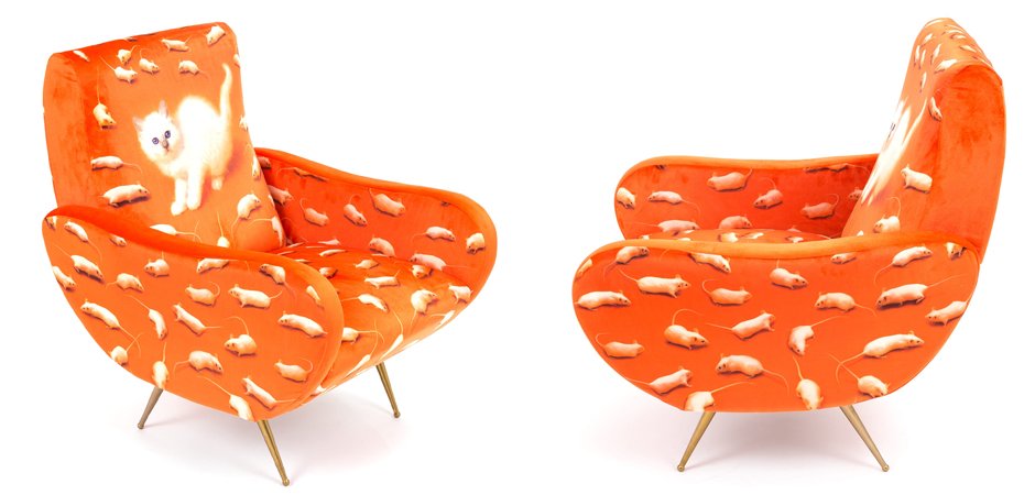 Кресло Seletti Armchair Kitten Кресло Seletti Armchair Kitten - Loft-Concept в Челябинске