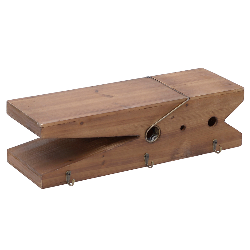 Полка Pin Shelf Древесина Полка Pin Shelf Древесина в Челябинске | Loft Concept