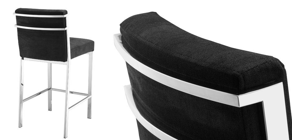 Полубарный стул Eichholtz Counter Stool Scott Steel Полубарный стул Eichholtz Counter Stool Scott Steel - Loft-Concept в Челябинске