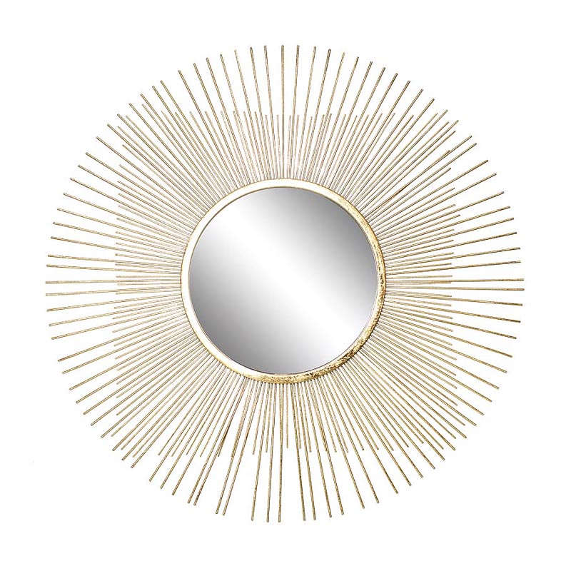 Зеркало-солнце Thin Rays Mirror Золотой Зеркало-солнце Thin Rays Mirror Золотой в Челябинске | Loft Concept