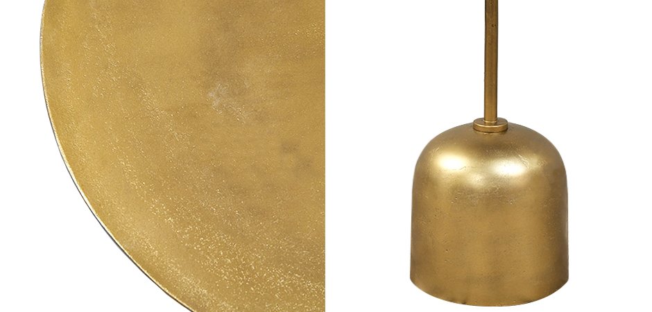 Приставной стол металлический Gold Приставной стол металлический Gold - Loft-Concept в Челябинске