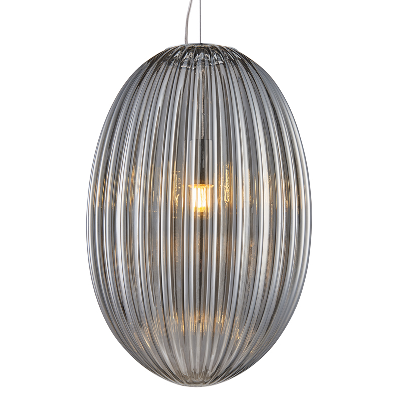 Подвесной светильник Olivi One gray Серый Хром в Челябинске | Loft Concept 