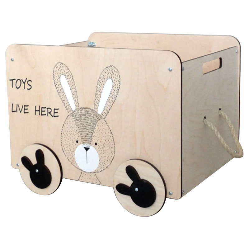 Ящик Wooden Box Bunny  в Челябинске | Loft Concept 