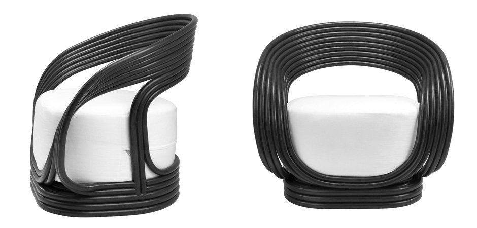 Кресло Eichholtz Chair Romeo Black Кресло Eichholtz Chair Romeo Black - Loft-Concept в Челябинске