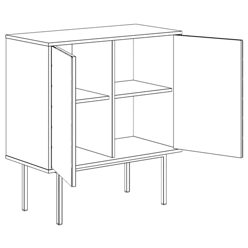 Шкаф-буфет с зеркальным декором Serena Cupboard Шкаф-буфет с зеркальным декором Serena Cupboard в Челябинске