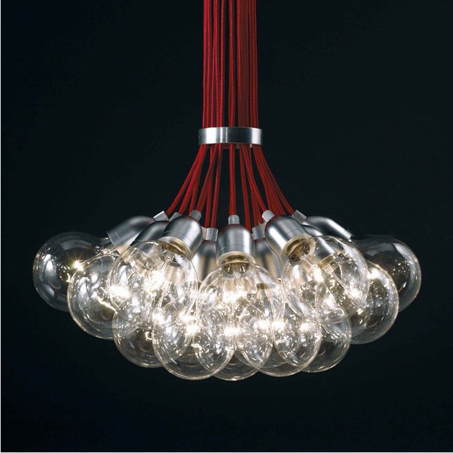 Люстра Idle Max pendant lamp Красный Люстра Idle Max pendant lamp Красный в Челябинске | Loft Concept
