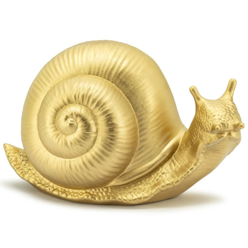 Статуэтка Abhika Snail Bisc. Gold Золотой Статуэтка Abhika Snail Bisc. Gold Золотой в Челябинске | Loft Concept