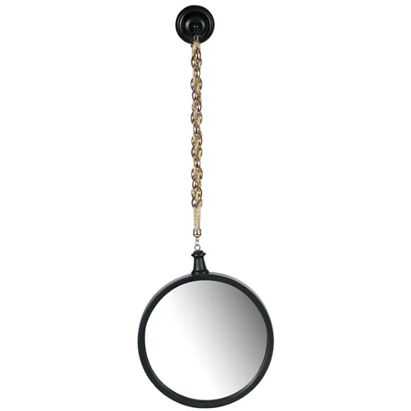 Зеркало Mirror On A Chain Черный в Челябинске | Loft Concept 