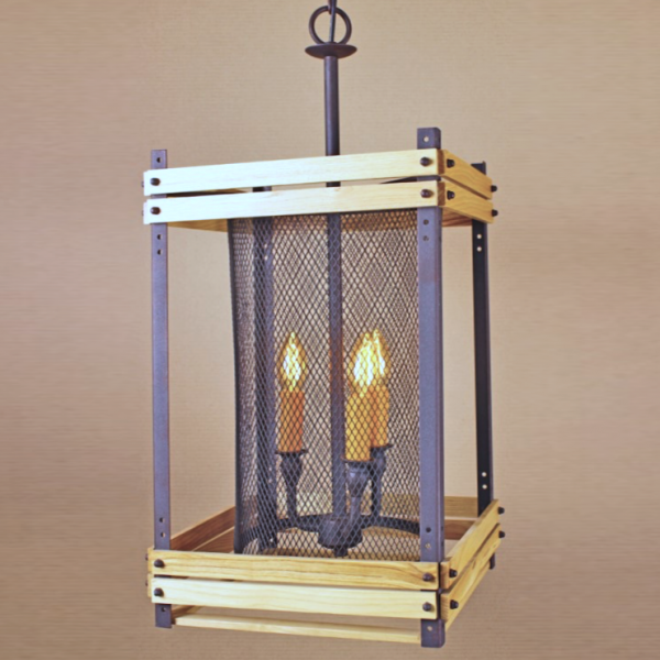 Люстра Village Candle Pendant Коричневый Люстра Village Candle Pendant Коричневый в Челябинске | Loft Concept