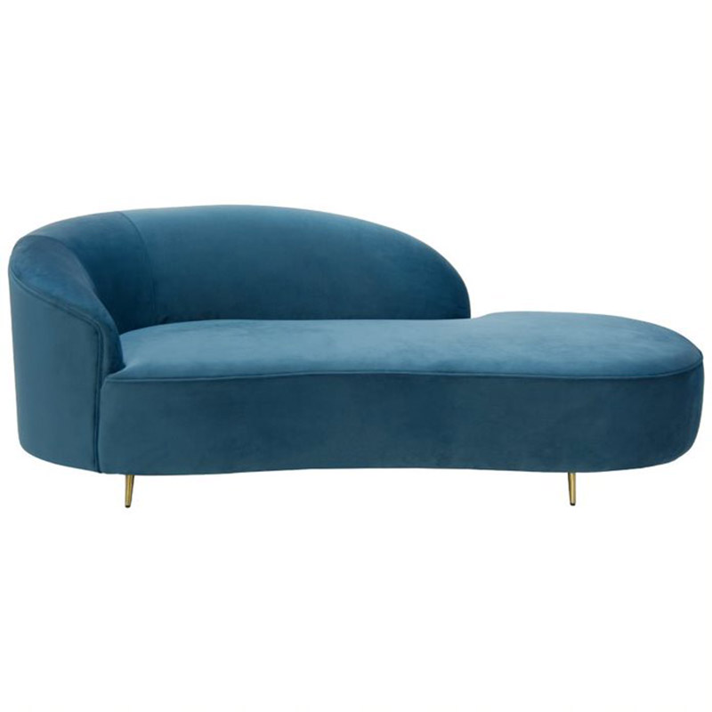Диван Salvaire Lounge Sofa blue Синий Диван Salvaire Lounge Sofa blue Синий в Челябинске | Loft Concept