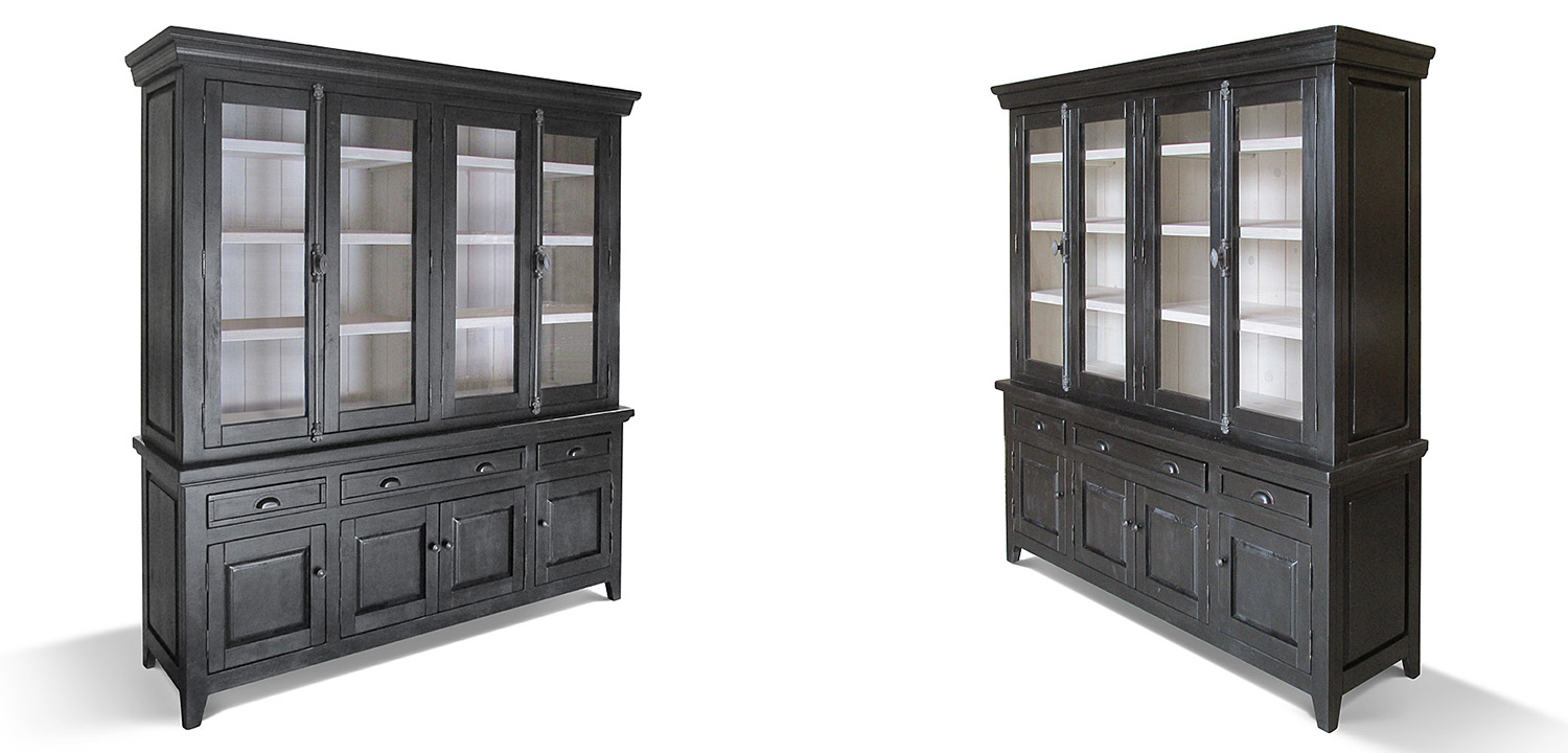 Шкаф Geronimo Provence HARMONIE Black - фото