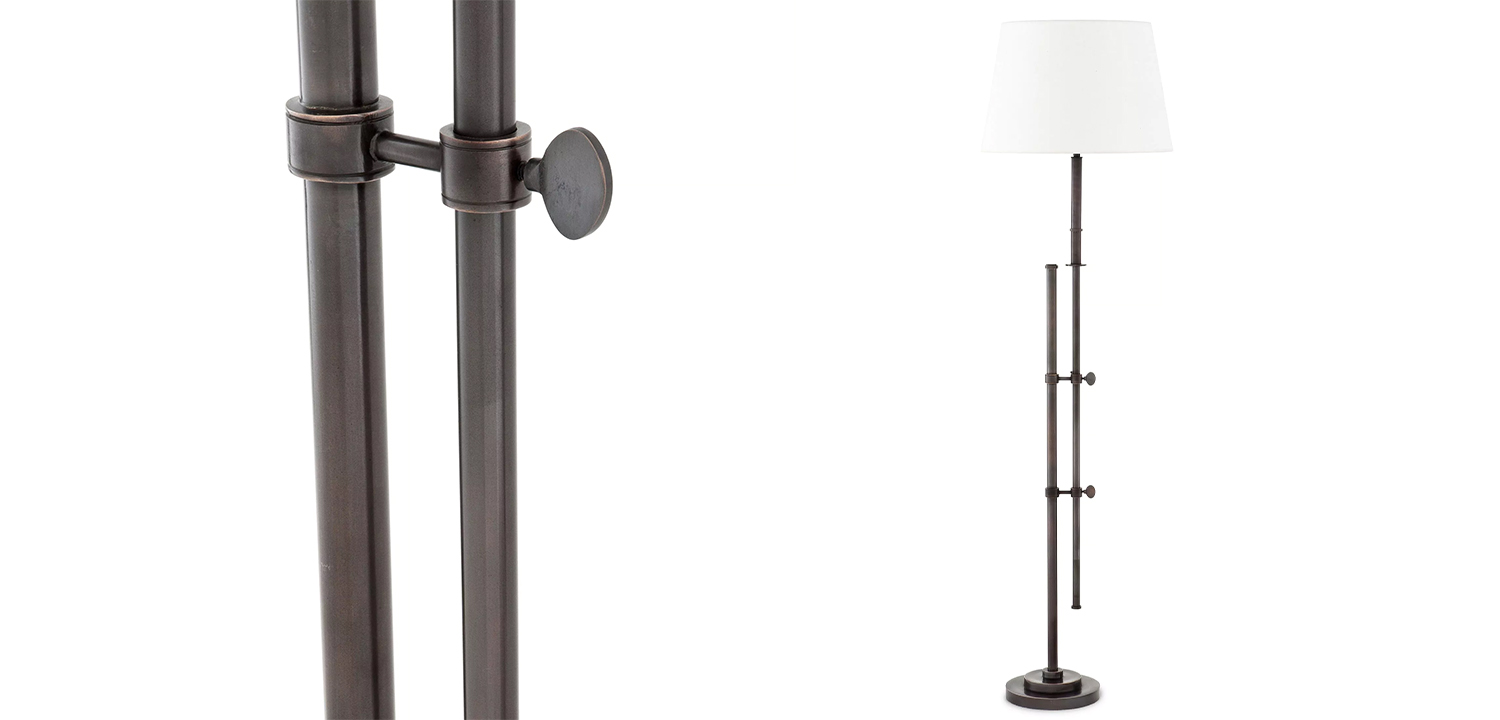 Торшер Eichholtz Floor Lamp Gordini Bronze - фото