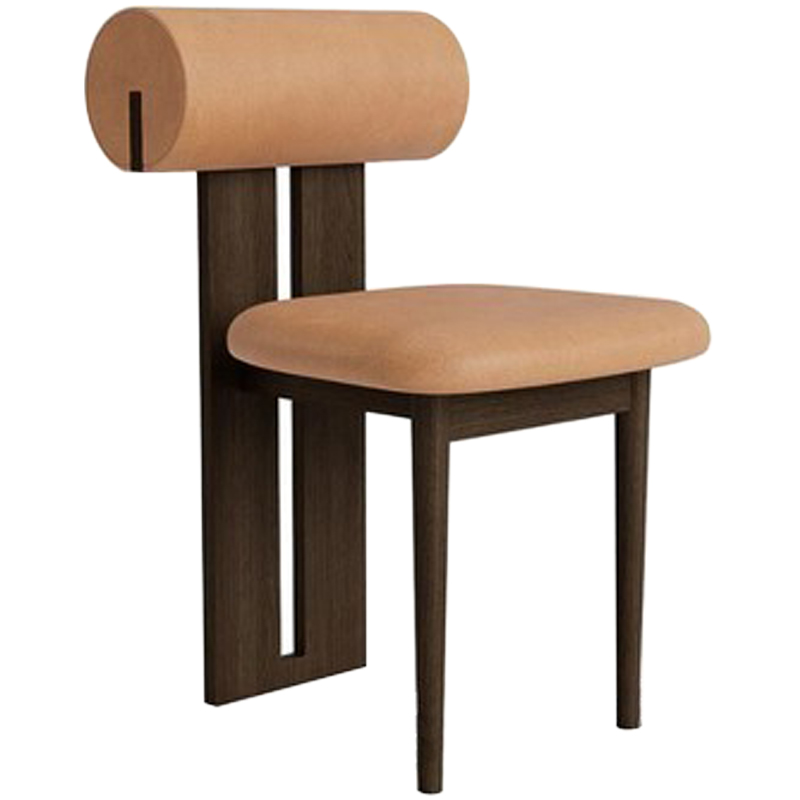 Стул Behemo Ebony Chair Карамель Коричневый Стул Behemo Ebony Chair Карамель Коричневый в Челябинске | Loft Concept