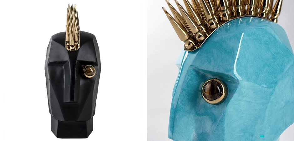 Аксессуар Kelly Wearstler Head Trip Sculpture II - фото №1