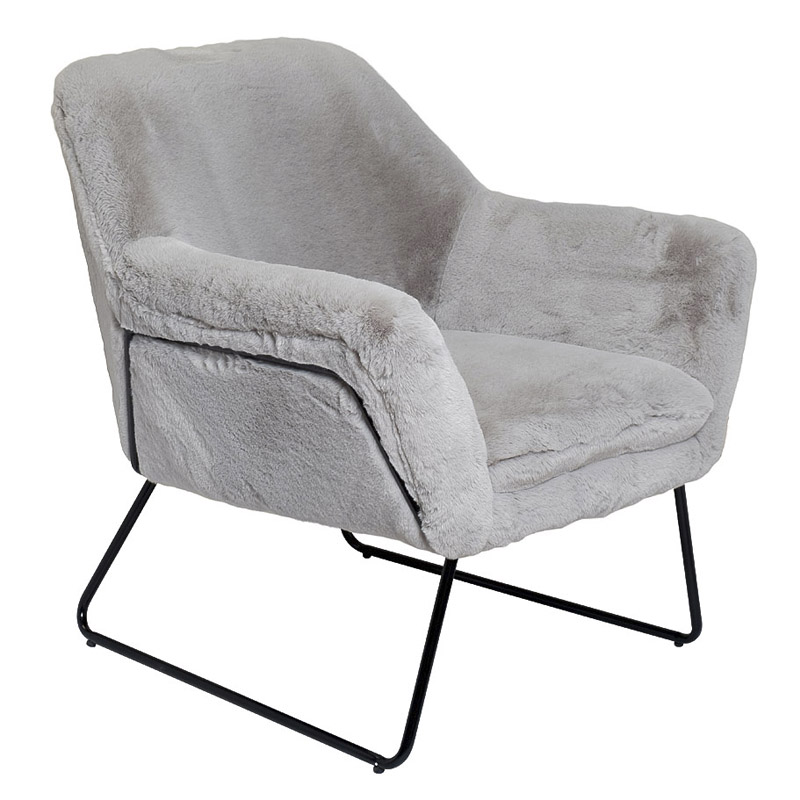 Кресло Bevin Armchair Серый Кресло Bevin Armchair Серый в Челябинске | Loft Concept