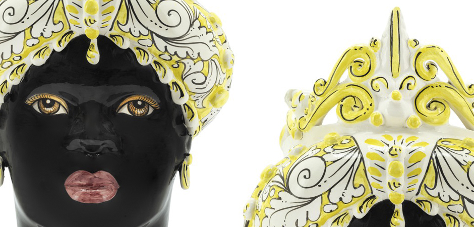 Ваза VASE MORO LADY MEDIUM yellow Ваза VASE MORO LADY MEDIUM yellow - Loft-Concept в Челябинске