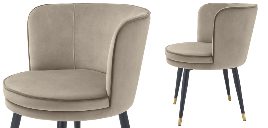 Стул Eichholtz Dining Chair Grenada greige Стул Eichholtz Dining Chair Grenada greige - Loft-Concept в Челябинске