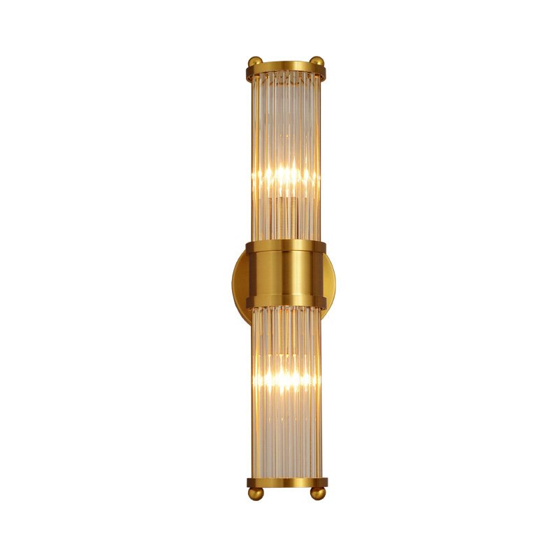 Ralph Lauren Бра Allen Double Light Brass Латунь Прозрачный (Transparent) Ralph Lauren Бра Allen Double Light Brass Латунь Прозрачный (Transparent) в Челябинске | Loft Concept