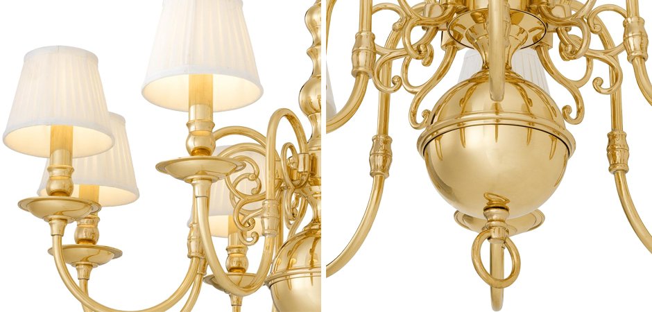 Люстра Eichholtz Chandelier Bourbon Brass - Loft-Concept в Челябинске