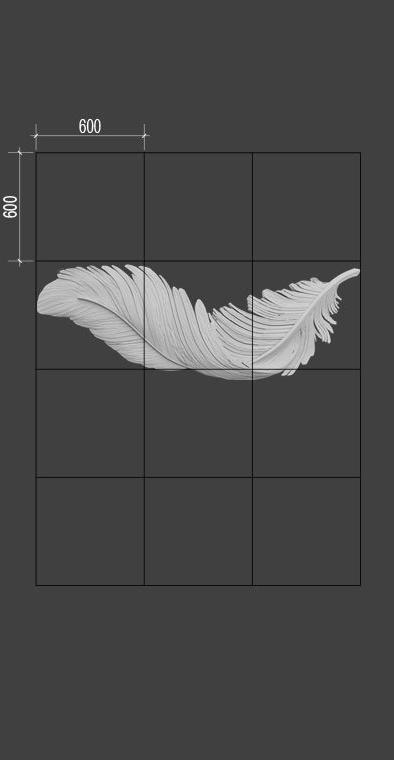 Барельеф FEATHER Барельеф FEATHER в Челябинске