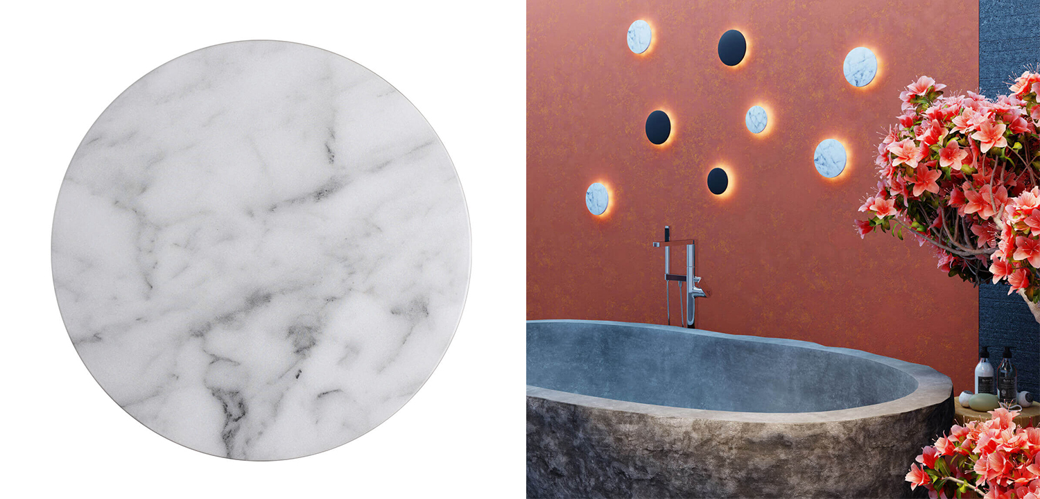 Бра Disco Piatto Marble Sconce - фото