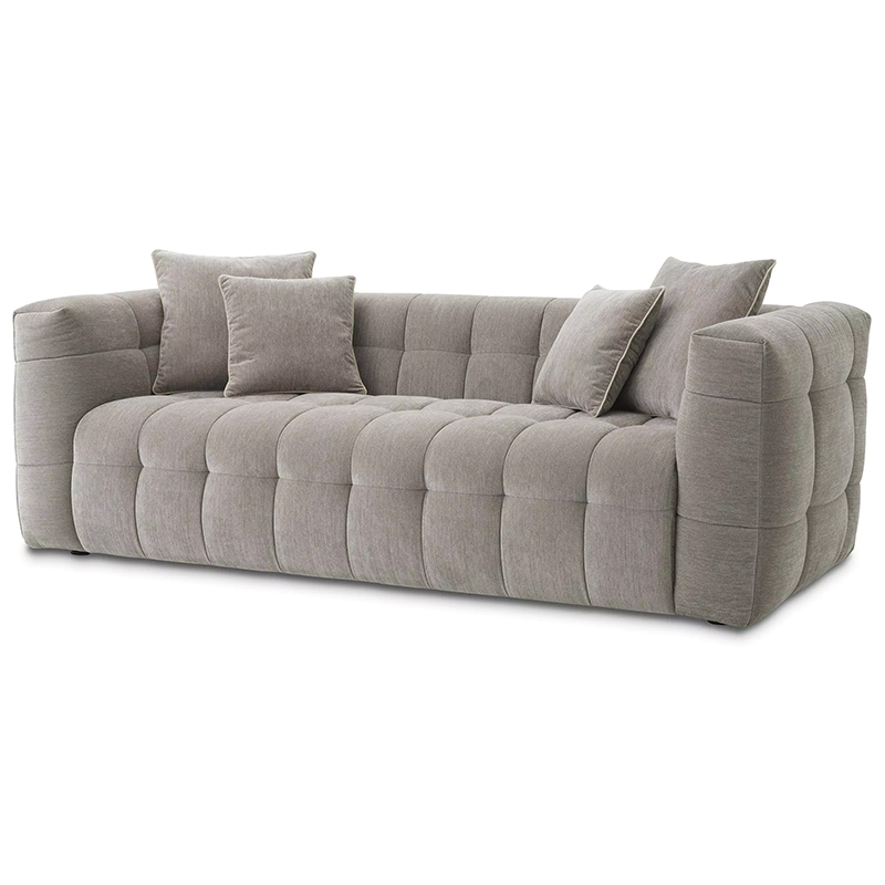 Диван Eichholtz Sofa Breva Grey Серый Диван Eichholtz Sofa Breva Grey Серый в Челябинске | Loft Concept