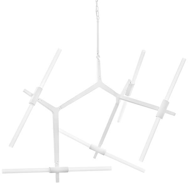 Люстра Агнес Chandelier White 10 Белый Люстра Агнес Chandelier White 10 Белый в Челябинске | Loft Concept