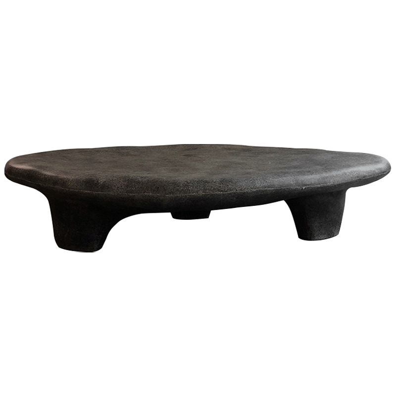Кофейный стол Stone Coffee Table Black Черный Кофейный стол Stone Coffee Table Black Черный в Челябинске | Loft Concept