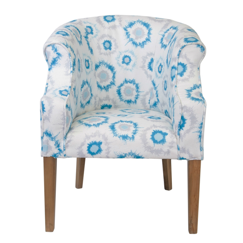 Кресло Lorentine Armchair Синий Голубой Кресло Lorentine Armchair Синий Голубой в Челябинске | Loft Concept