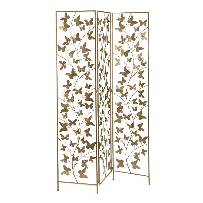 Ширма Gold Butterfly Золотой в Челябинске | Loft Concept 