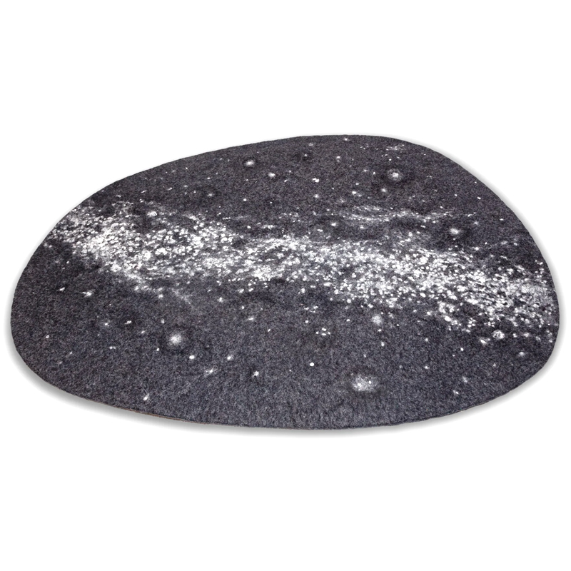 Ковер из Шерсти KATSU "MILKY WAY" Серый Белый Ковер из Шерсти KATSU "MILKY WAY" Серый Белый в Челябинске | Loft Concept
