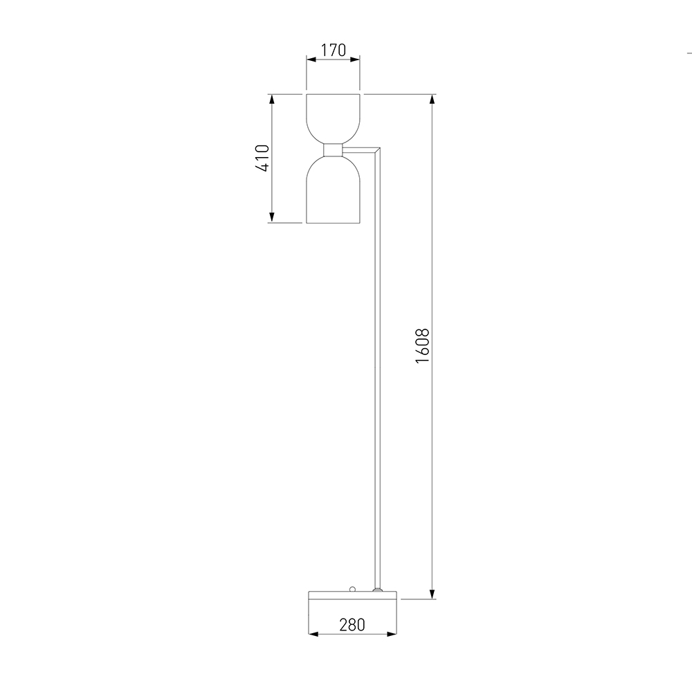 Торшер Light maker studio white and smok Торшер Light maker studio white and smok в Челябинске